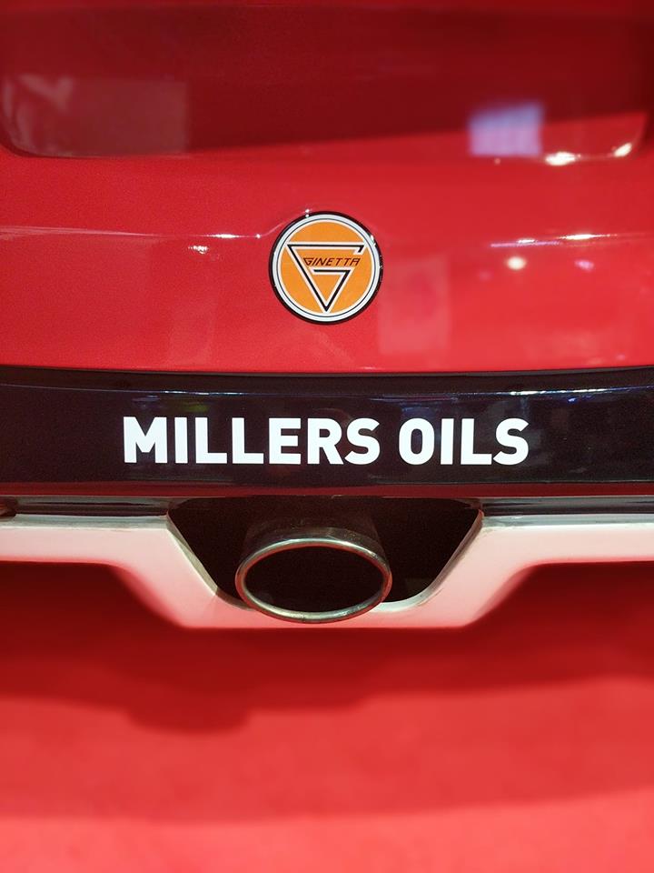 Millers Oils and Ginetta