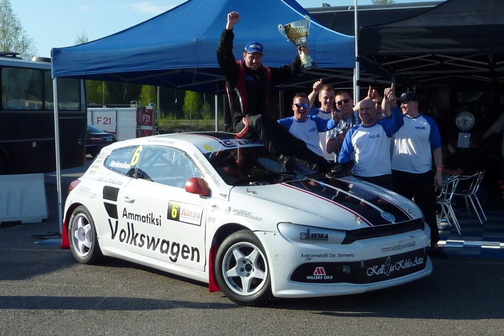 Le succès au Finnish Rallycross Championnat, mai 2013