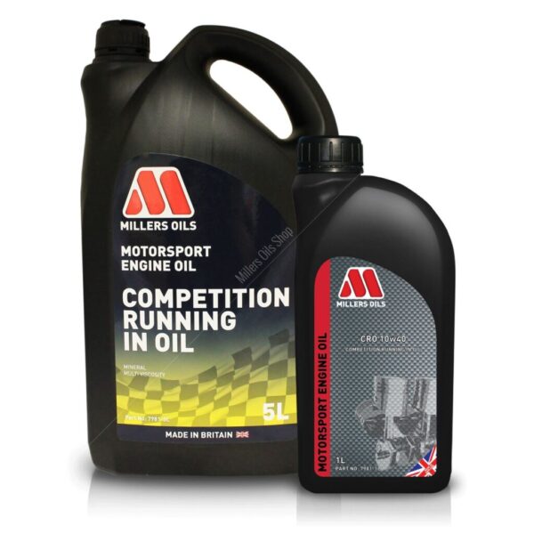 Millers CRO 10W40 Competition Running-In Oil