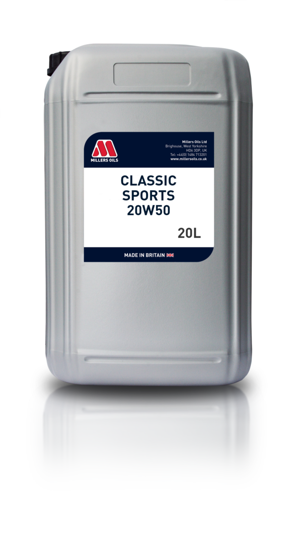 Millers Classic Sport 20W50 Semi Synthetic Engine Oil