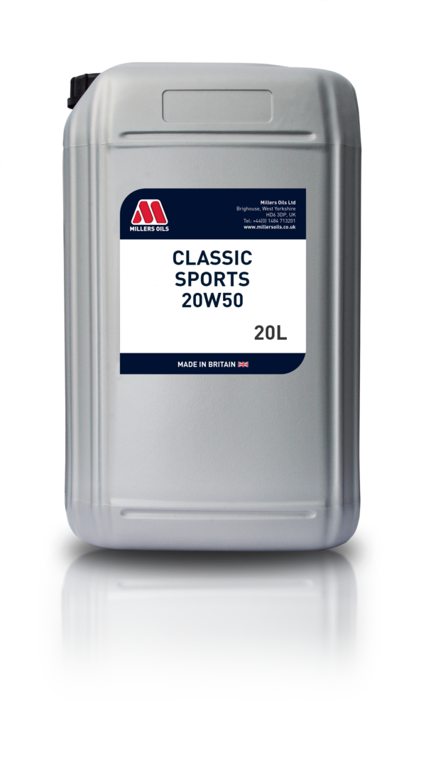 Millers Classic Sport 20W50 Semi Synthetic Engine Oil