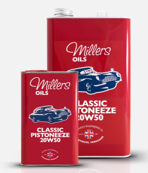 Millers Classic PIstoneze 20W50 Mineral Engine Oil