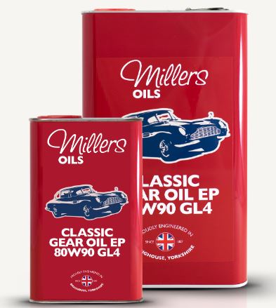 Millers Classic Mineral Gear Oil EP 80W90 GL4