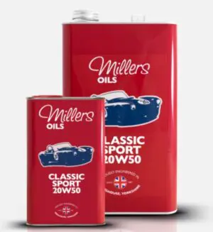 Millers Classic 20w50 Mineral Engine Oil Millers Oils France