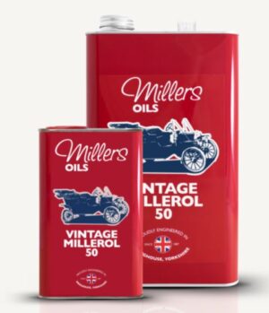 Vintage Millerol 50 Engine Oil
