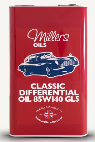 Millers Classic Differential Oil EP 85W140 GL5