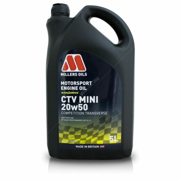 Millers CTV 20W50 Semi Synthetic Engine Oil - Image 3