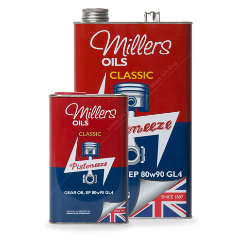 Millers Classic Mineral Gear Oil EP 80W90 GL4