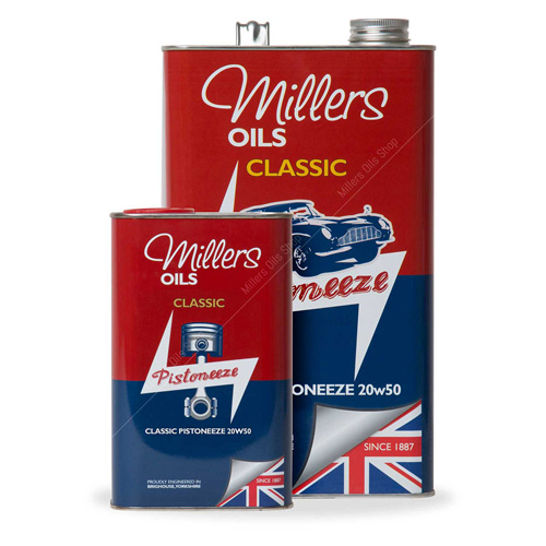 Millers Classique 20W50 Minérale Huile Moteur