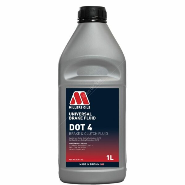 Millers Brake Fluid DOT 4