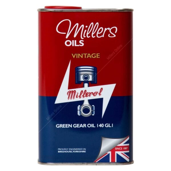 Millers Classic Green Gear Mineral Oil 140 GL1