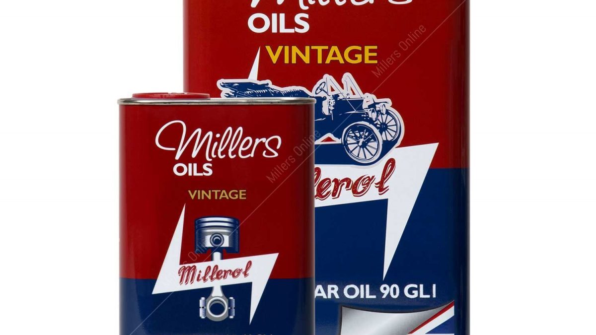 Millers Classic Green Gear Mineral Oil 90 GL1
