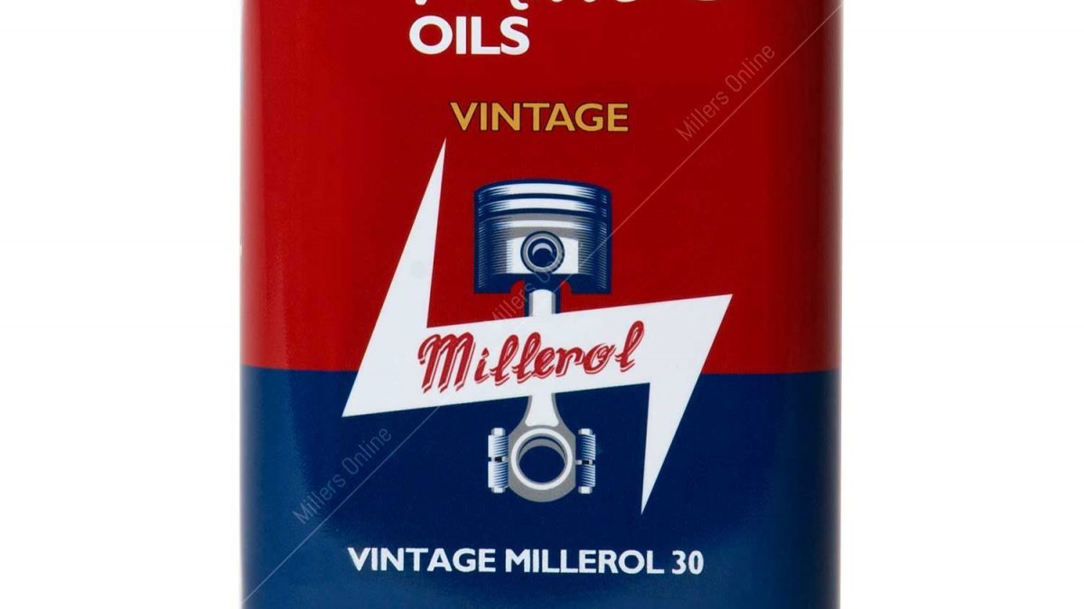 Millers Classic Millerol M30 monograde oil without detergents