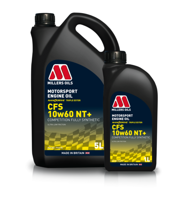 Millers CFS 10W60 NT Huile Compétition Moteur