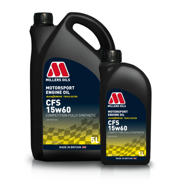 Millers CFS 15W60 Synthetique Huile Moteur
