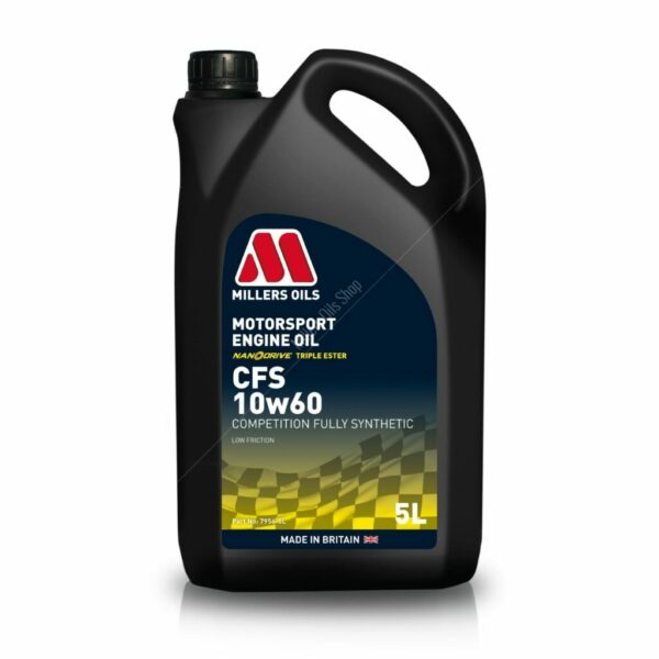 Millers CFS 10W60 Synthetique Huile Moteur – Image 2