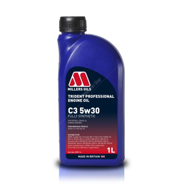 Trident Professional C3 5W30 Huile Moteur – Image 3