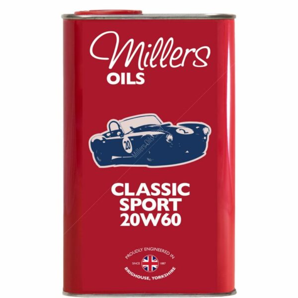Millers Classic Sport 20W60 Semi Synthetic Engine Oil - Image 3