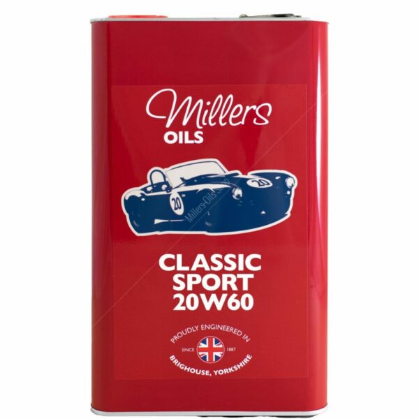 Millers Classic Sport 20W60 Semi Synthetic Engine Oil