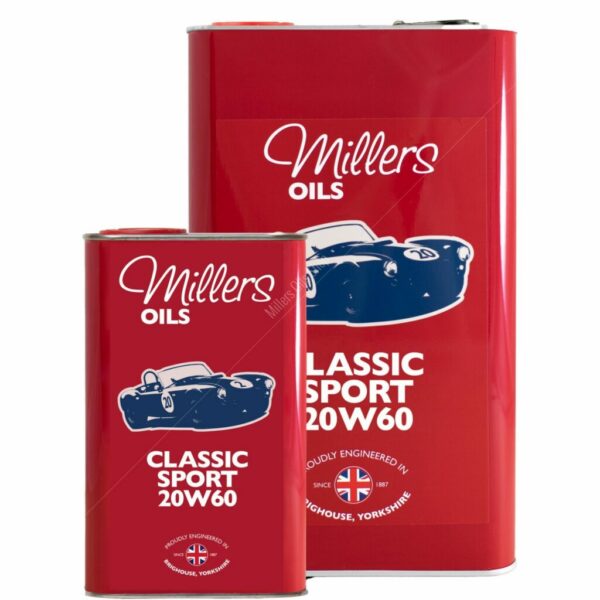 Millers Classic Sport 20W60 Semi Synthetic Engine Oil