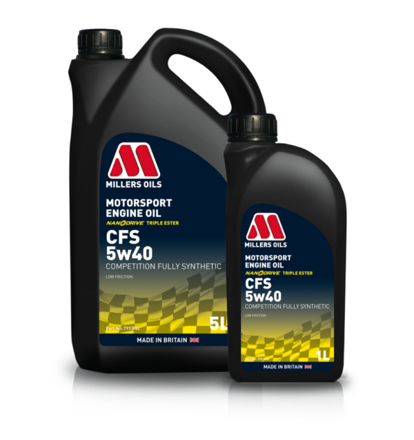 Millers CFS 5W40 Synthetique Huile Moteur
