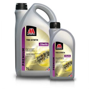 Millers TRX Synth 75w90 Fully Synthetic Gear Oil GL4 and GL5