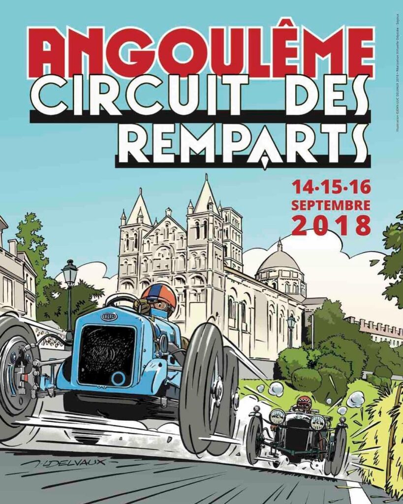 Circuit des Remparts, Angouleme, septembre 2018