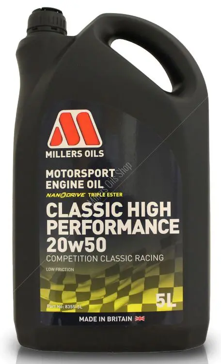 Millers Classic Sport High Performance 20w50 - Image 2
