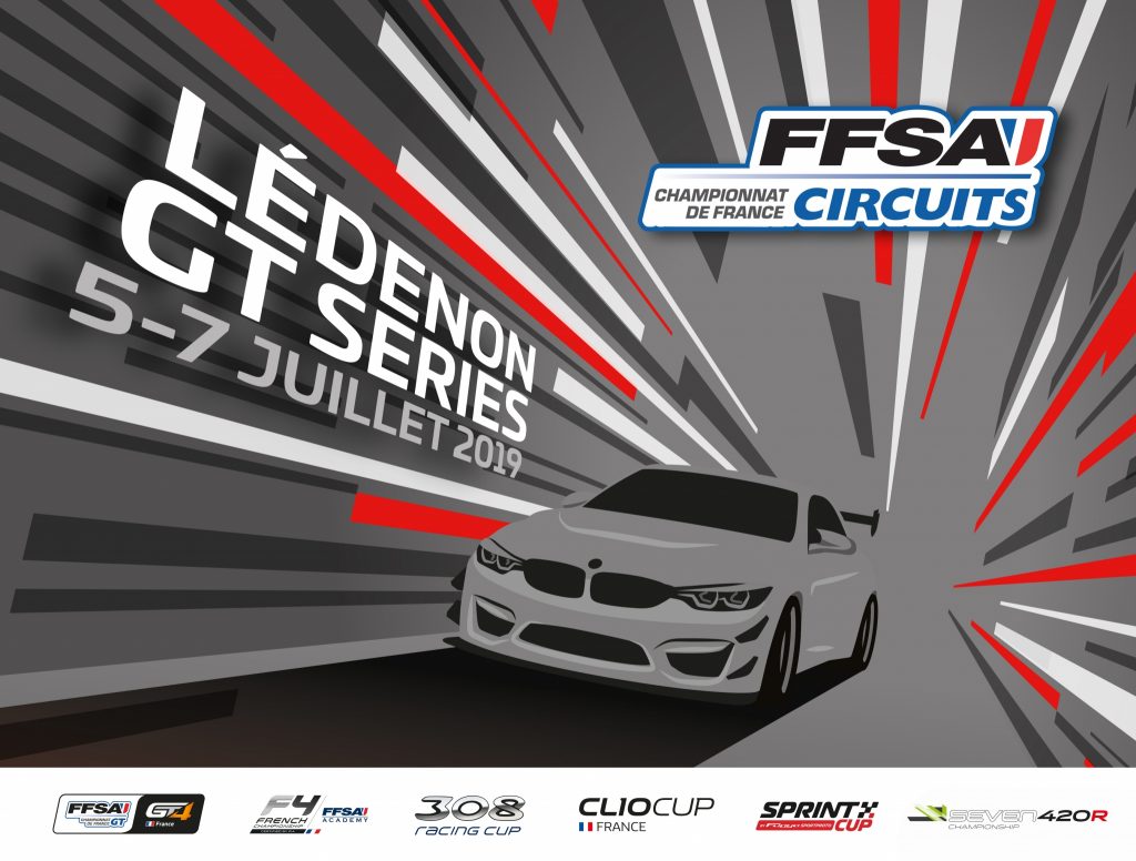 FFSA GT4 Ledenon Juillet 2019