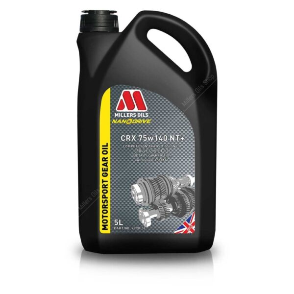 Millers CRX 75W140 NT+ Competition Transmission Oil