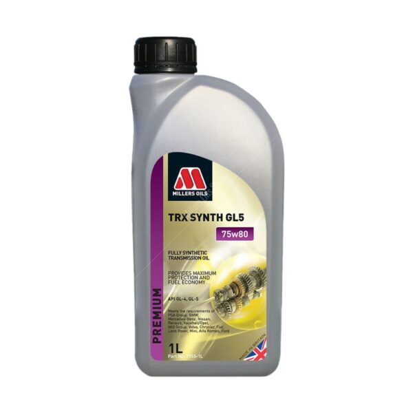 TRX Synth 75w80 GL5 Transmission Oil - Image 3