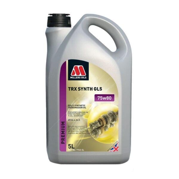 TRX Synth 75w80 GL4 and GL5 Transmission Oil