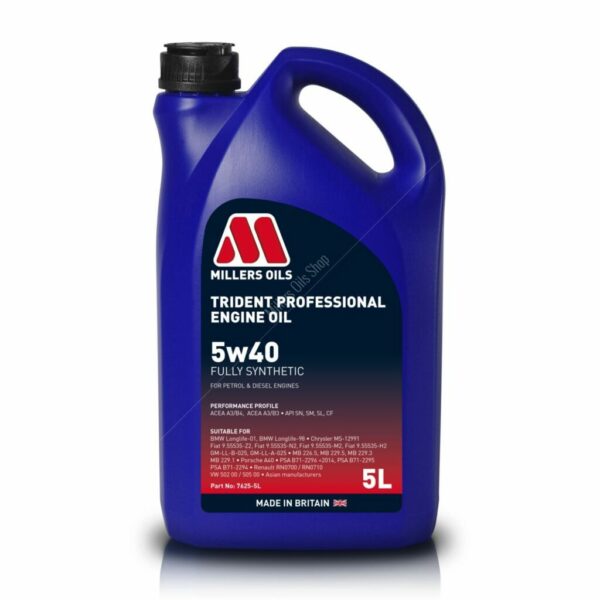 Trident Professional 5w40 Huile Moteur – Image 2