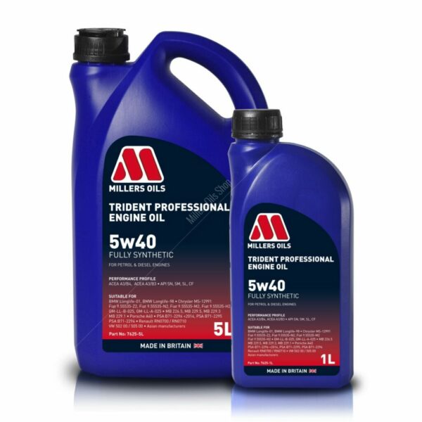 Trident Professional 5w40 Huile Moteur